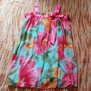 Girls 12 bonnie Jean fancy watercolor dress